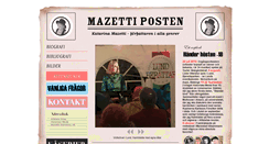 Desktop Screenshot of katarinamazetti.com